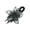 D, variant on ASEIDFNSA Barrettes Pack Hair Clipss Flat Rhinestone Hair Clips Women's Disc Hairpin Clip Hair Full Of Drill Hair Back Head Clip