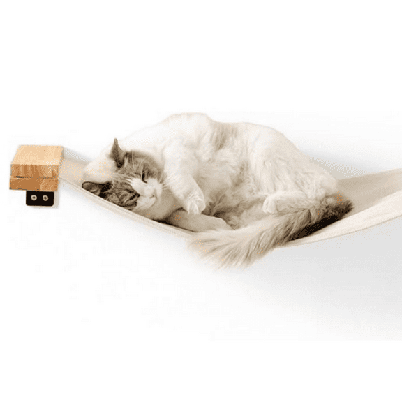 Cat Wall Furniture, 34 x 13 inch Cat Hammock for DIY Cat Wall Shelves and Cat Window Perch, for Most Kitten, Medium and Large Cats