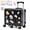 Black, variant on 20" Kids Ride On Suitcase with 6 Spinner Wheels, Foldable Magnetic Footrest & Adjustable Handle, Lightweight Carry on Hardshell Travel Luggage with Lock for Boys Girls, Black