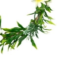 thumbnail image 5 of Northlight Mini Floral and Foliage Spring Wreath - 8" - Unlit - White, 5 of 7