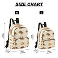 thumbnail image 2 of FORMRS Mini Backpack Purse for Women Travel Daypack Casual Shoulder Bag, Red Cakes, 2 of 7