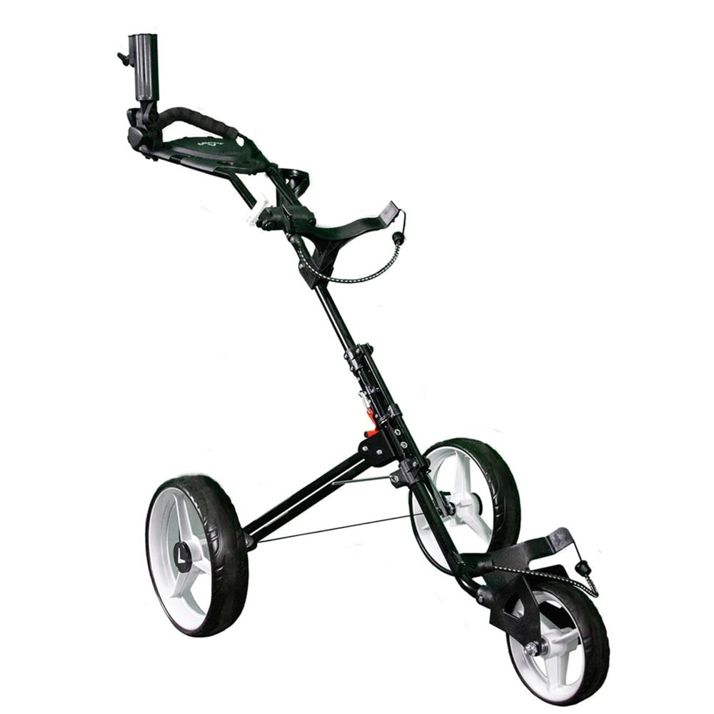 Rovic, 3-Wheel Golf Push Cart, RV2L, Folding Collapsible Trolley