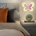 thumbnail image 3 of Lámpara de aplique de pared Zulema de mariposa LED Luz cálida montada en la pared Cálida, 3 of 8