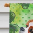 thumbnail image 3 of Carolines Treasures BB9837CHF Cavalier Spaniel Saint Patricks Flag Canvas - House Size, 3 of 4
