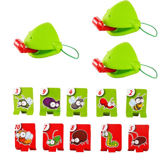 Juego Divertido De Cartas: Come Plagas Y Atrapa Insectos. Juegos De Mesa Y Juegos De Mesa Para Niños.