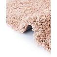 thumbnail image 5 of Unique Loom Everyday Shag Collection Area Rug - Solid (10' x 13' Rectangle Rose Pink), 5 of 5