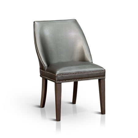 Furniture Of America Tendal Contemporary Wingback Dining Chair Set Furniture Of America Tendal Contemporary Wingback Dining Chair Set 2 Dark Gray