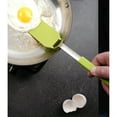 thumbnail image 3 of Stainless Steel Flexible Nylon Spatula - Small - Green 10.75x2x3.25, 3 of 4