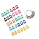thumbnail image 5 of Organizador de llaves Organizador de llaves portátil Etiquetas para llaves Organizador de llaves Plástico de hierro Portátil 82 cm con 30 etiquetas para llaves de colores ANGGREK Otros, 5 of 8