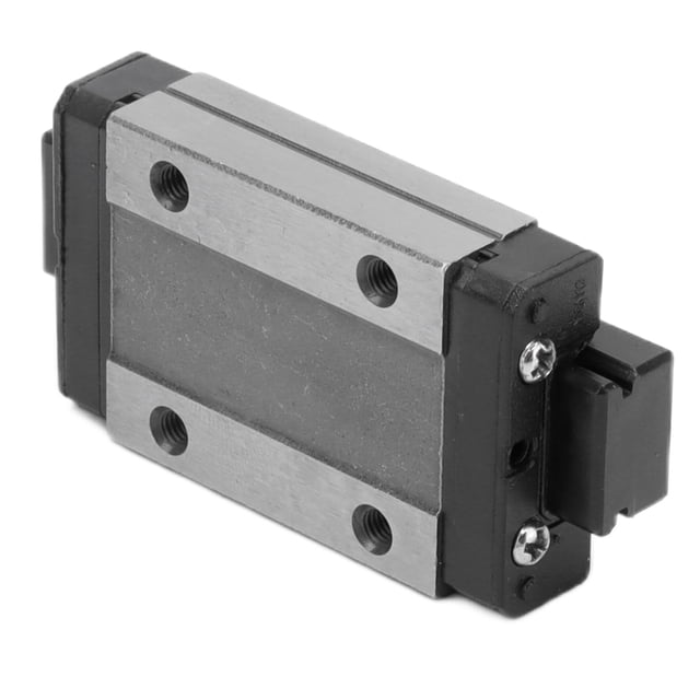 Bloque de carro de guía de riel lineal, mini bloque deslizante de guía de riel lineal para funcionamiento suave de la máquina CNC
