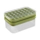 thumbnail image 5 of Molde para hacer bloques de hielo | Silicona y plástico de grado alimenticio | Bandeja de cubitos de hielo de fácil liberación | Tapa a prueba de olores y fugas | Enrejado de hielo reutilizable para, 5 of 5