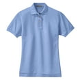 thumbnail image 5 of Mafoose Womens Heavyweight Cotton Pique Polo Shirt Light Blue 3XL, 5 of 6