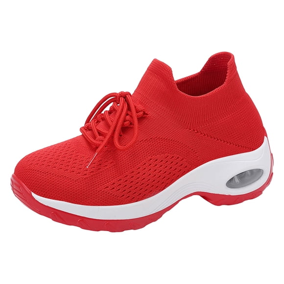 DXOUPM Women's Running Shoes Lightweight Comfortable Mesh Sports Shoes Casual Walking Sneakers
