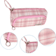 thumbnail image 3 of Estuche para lápices con compartimentos independientes con cremallera y correa para el asa Colección Multi Compartimentos Rosa, 3 of 5