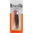 thumbnail image 2 of Luhr Jensen Krocodile 5/8oz Spoon Fishing Lure 2 11/16" Chrome/Fluorescent Red Stripe, 2 of 2