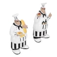 thumbnail image 3 of Resin Mustache Chef Figurine, Wall Hanging Portable Resin Chef Statue  For Bar For Coffee Shop For Office For Living Room For Kitchen, 3 of 8