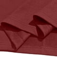 thumbnail image 6 of GrmtClth Shirt for Men Casual Henley Button T-Shirts Breathable Short Sleeve Top Work with Pocket Tee Collar Colorblock Wine XL, 6 of 7