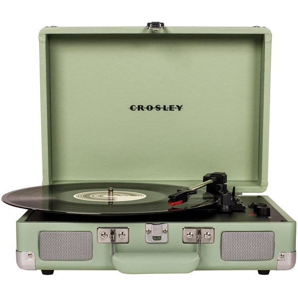 Tocadiscos Crosley Cruiser Plus Verde Bluetooth 3 Velocidades