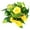 Yellow, variant on Ludlz Artificial Rose Vine Garland Flowers Fake Flower Plants for Wedding Home Garden Party Hotel Decor 230cm Artificial Flower Rose Vine Hanging Garland Party Home Wedding Wall Decor