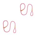 thumbnail image 4 of Greeniant Cómoda cuerda de entrenamiento para cachorros: entrena a tu cachorro con facilidad para perros pequeños, medianos y grandes, rosa rosa 2piezas, 4 of 6