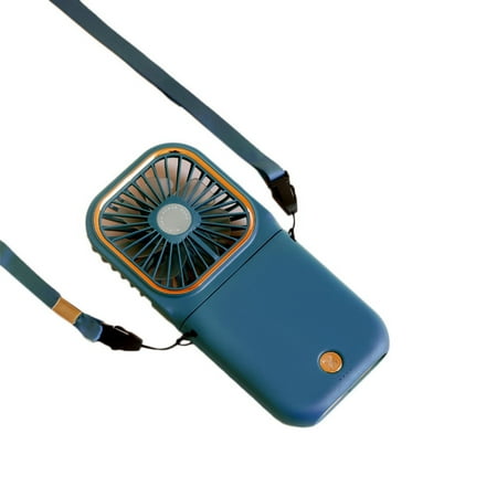 

Cooling Fan Foldable Neck Hanging Fan USB Rechargeable Air A