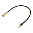 thumbnail image 3 of 3.5mm To Mini XLR Cable, Stereo To Mini XLR Cord Gold Plated Plug Stable Signal Noiseless Pure Sound  For Camcorder, 3 of 8