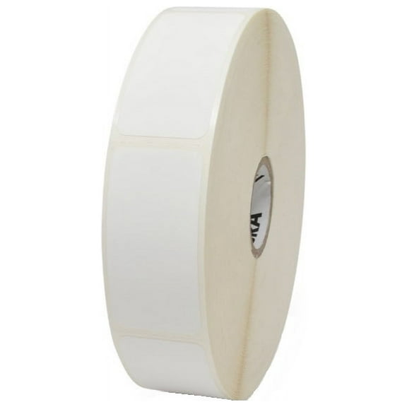 Zebra DT 7.5 mil Tag, Paper (1.25" x 2.25") (1" Core)
