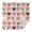 Pink French Bulldog-1, variant on Pink French Bulldog Love Heart Square Tablecloth,Waterproof Square Table Cover,Wipeable Spillproof Washable Table Cover for Home Kitchen Party Decor 42"X42"(107x107cm)