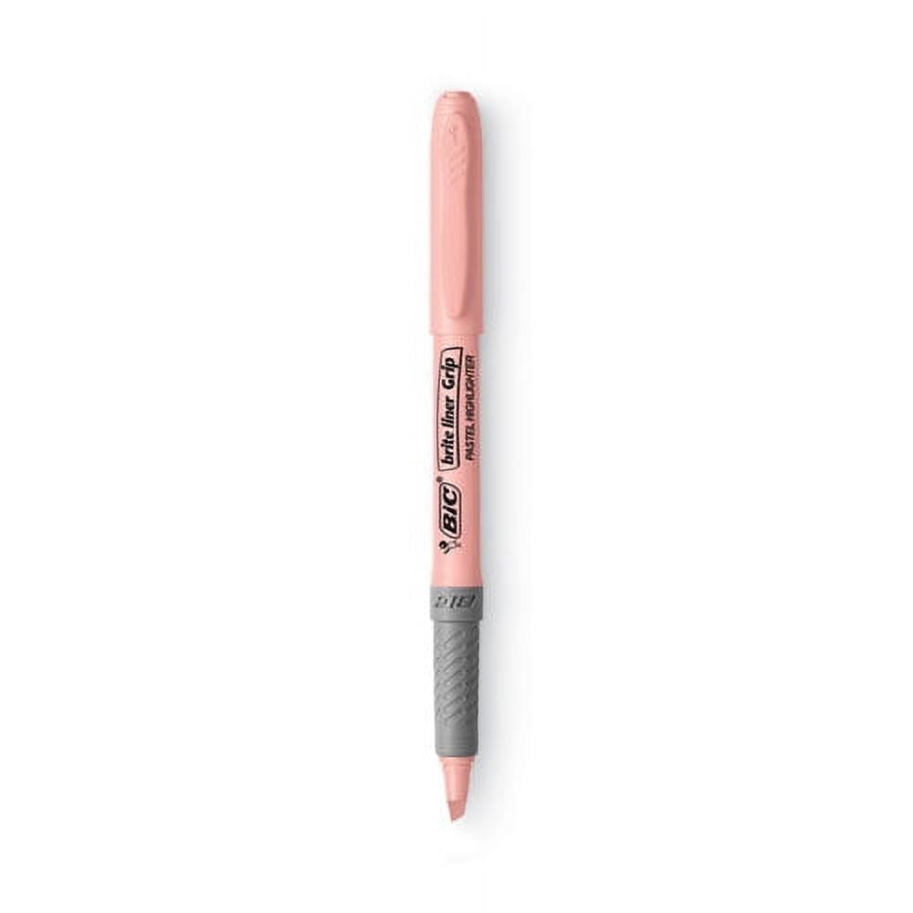 Brite Liner Grip Pocket Highlighter, Assorted Ink Colors, Chisel Tip, Assorted Barrel Colors, 6/pack | Bundle of 5 Packs