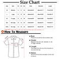 thumbnail image 3 of Hfyihgf Men's Muscle Dress Shirts Slim Fit Stretch Formal Shirt Business Short Sleeve Casual Button Down Shirt(Red,M), 3 of 8