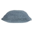 thumbnail image 7 of Ox Bay Gavin 20" x 20" Frost Blue Solid Cotton and Linen Adult Decorative Throw Pillow, 7 of 7