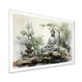 thumbnail image 2 of Designart "Tranquil Garden Retreat I" Buddhism Picture Framed Wall Art Prints, 2 of 5