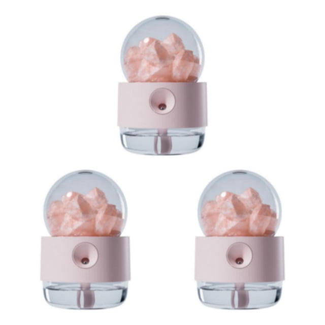 Billuyoard Essential Oil Diffuser Himalayan Salt Light Mist Diffuser Humidifier Cool Type1