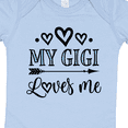 thumbnail image 4 of Inktastic My Gigi Loves Me Boys or Girls Baby Bodysuit, 4 of 5