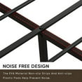 iRerts Full Bed Frame, Industrial Metal Full Platform Bed Frame, Full