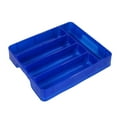 thumbnail image 1 of Cutlery Tray Multi Compartments Multifunction for Office Bathroom Cutlery Blue, 1 of 8