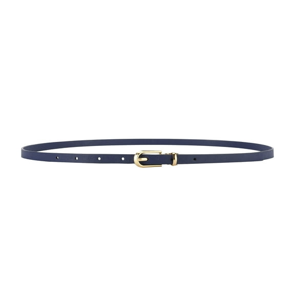 Fashion Belts for Women Women'S Classic Simple Detachable And Slimming Leather Belt,Blue Women's Accessories Belt