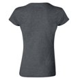 thumbnail image 2 of Gildan- Camiseta de manga corta para mujer (Gris oscuro), 2 of 2