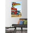 thumbnail image 2 of DC Comics - Superman - Vintage Wall Poster with Wooden Magnetic Frame, 22.375" x 34", 2 of 5