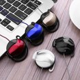 thumbnail image 3 of Cateissary Ear-hook Headset Padded with Braided Cable Mobile Control Sponge Phone Mic Tablet Earbuds Lightweight Earmuffs Cables de audio/vídeo Numero 5, 3 of 6