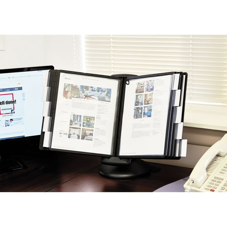 SHERPA Motion Desk Reference System, 10 Panels, Black Borders SHERPA Motion Desk Reference System, 10 Panels, Black Borders