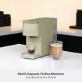 thumbnail image 4 of Thyme & Table Multi Capsule Coffee Machine, Universal Capsule Compatible with Espresso and Coffee, One-Touch Controls, Eucalyptus Green, 4 of 11