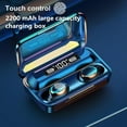 thumbnail image 2 of F9 TWS Bluetooth compatible Earphones Wireless Headphones with Mic Sports Waterproof Wireless Earbuds 9D Stereo Headsets Fone, 2 of 7