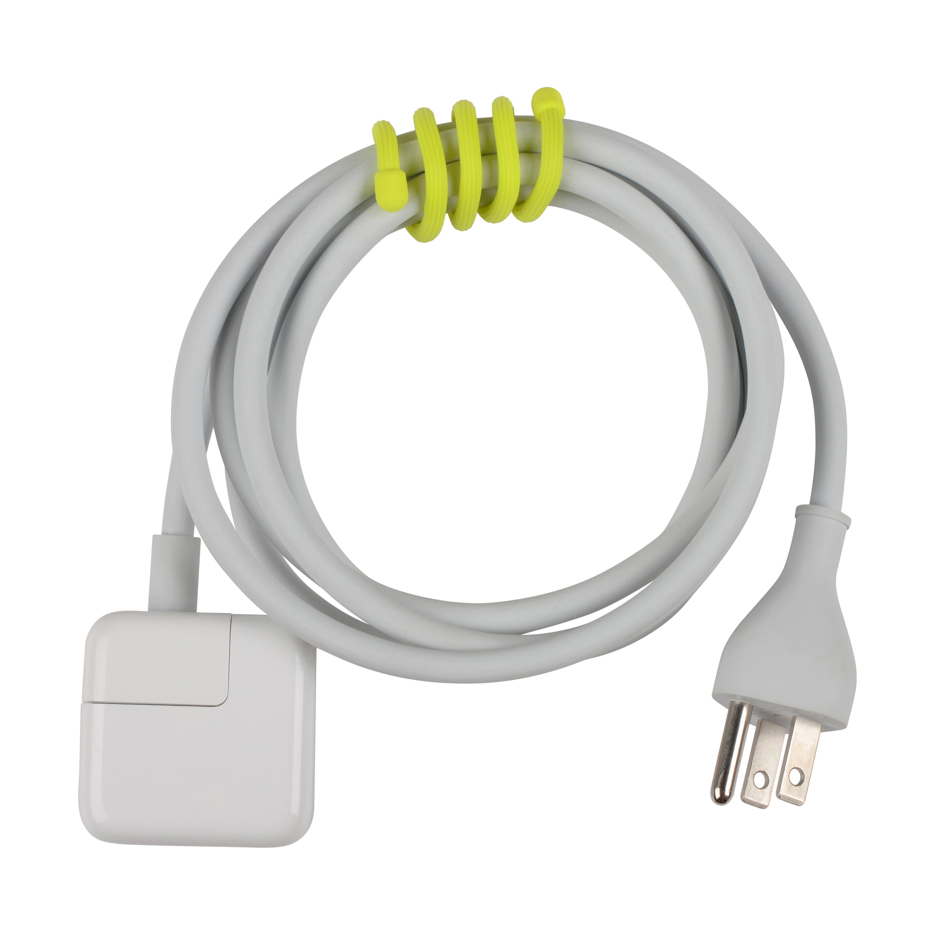 (3 pack) Nite Ize Gear Tie Reusable Rubber Twist Tie 12 in. - 2 pack - Neon Yellow