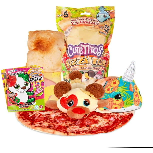 Peluche Basic Fun Cutetitos Pizzaitos Serie 5