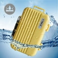 thumbnail image 5 of Memory Card Case Holder, Memory Card Hard Protector Case Professional Water-Resistant Anti-Shock Compact Camera Card Hard Storage Box for 8 SD Cards 4 CF Cards 12 Micro SD/TF Cards (Yellow), 5 of 5