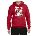 thumbnail image 2 of If It's Not a Jack Russell Terrier It's Just a Dog | Mens Dog Lover Hooded Sweatshirt Graphic Hoodie, Red, 2XL, 2 of 3