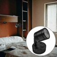 thumbnail image 3 of 2 Pieces 12v Led Spot Reading Light Wall Bedside Lamp Dimmable Switch Motorhome Caravan Cylinder Flexible Interior Lighting For Boat Motorhome (, 3 of 5