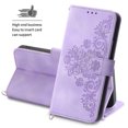 thumbnail image 4 of Nalacover Case for Samsung S21 Ultra, PU Leather Wallet Phone Crossbody Flip Case with Credit Card Holder and Shoulder Wrist Strap Magnetic Stand Shockproof Cover for Samsung Galaxy S21 Ultra, Purple, 4 of 16