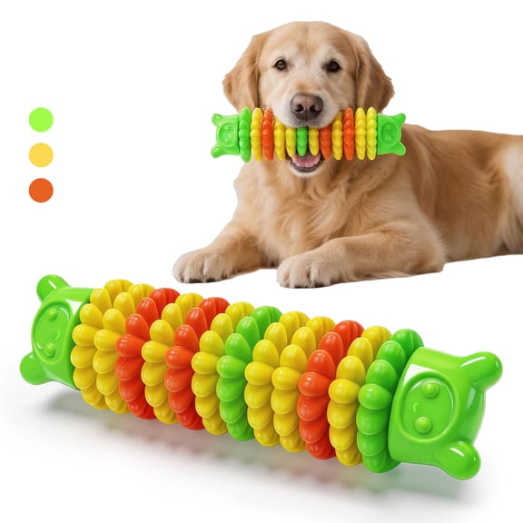 Dog chew toy, dog toy, teething aid, durable, suitable for large, medium, and small breeds. Indestructible rubber dog chew toy, sturdy and durable outdoor interactive entertainment dog toy.